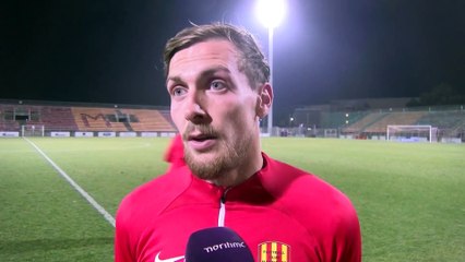 Milan Robin auteur d'un doublé avec le FC Martigues contre Dijon