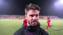 Réaction de Grégory Poirier après la victoire du FC Martigues contre Dijon