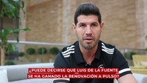 Albert Luque habla de la renovación de Luis de la Fuente