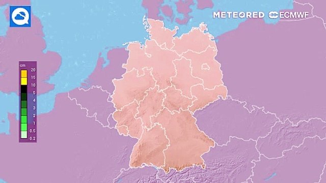 Hier könnte es bis Montagmittag weiß werden! Wintergewitter bringen besonders am Montag Schnee nach Deutschland!