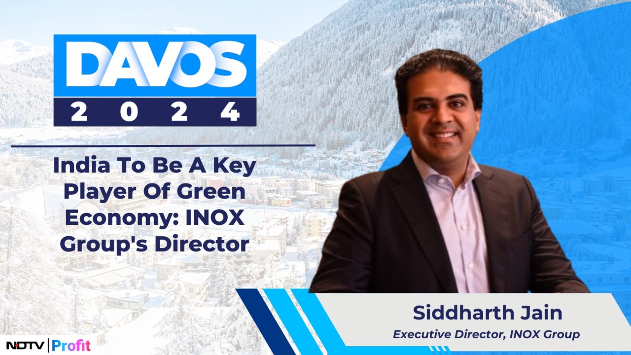 India To Be A Key Player Of Green Economy : INOX Group's Director