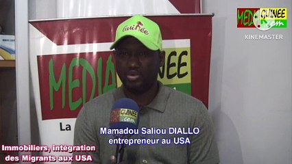 Immobiliers, intégration des migrants aux USA: Mamadou Saliou Diallo parle…