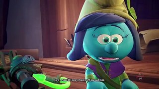 The Smurfs 2 - Dimwitty plays with the Smurfomix