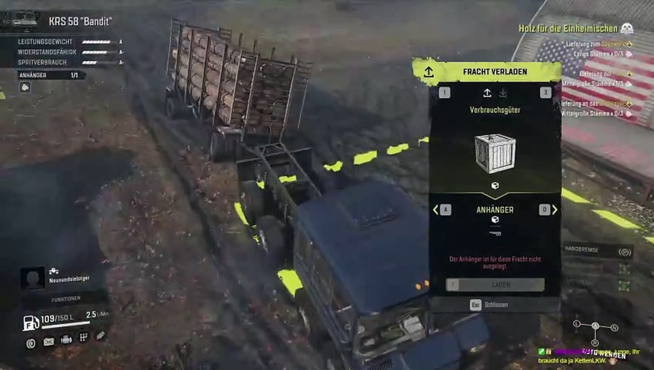 Zuviel Holz für die Hütt'n. SnowRunner #25