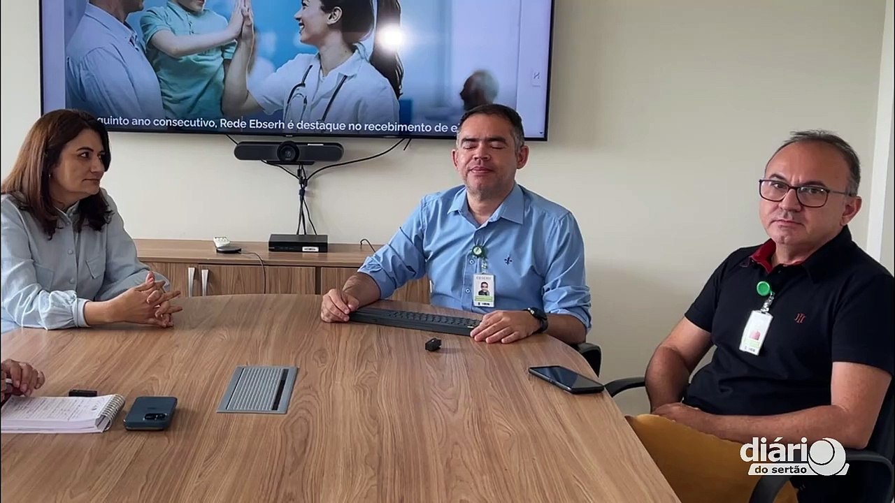 Reitor da UFCG anuncia R$ 20 milhões do PAC para HUJB e duas novas residências médicas no hospital