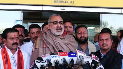 वीडियो स्टोरीः रायपुर पहुंचे गिरीराज सिंह, गोठान पर कह दी बड़ी बात