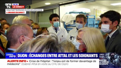 Gabriel Attal: "l'enjeu est de former davantage de médecins"