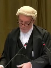 محامي إسرائيل تائه وضائع بمحكمة العدل الدولية