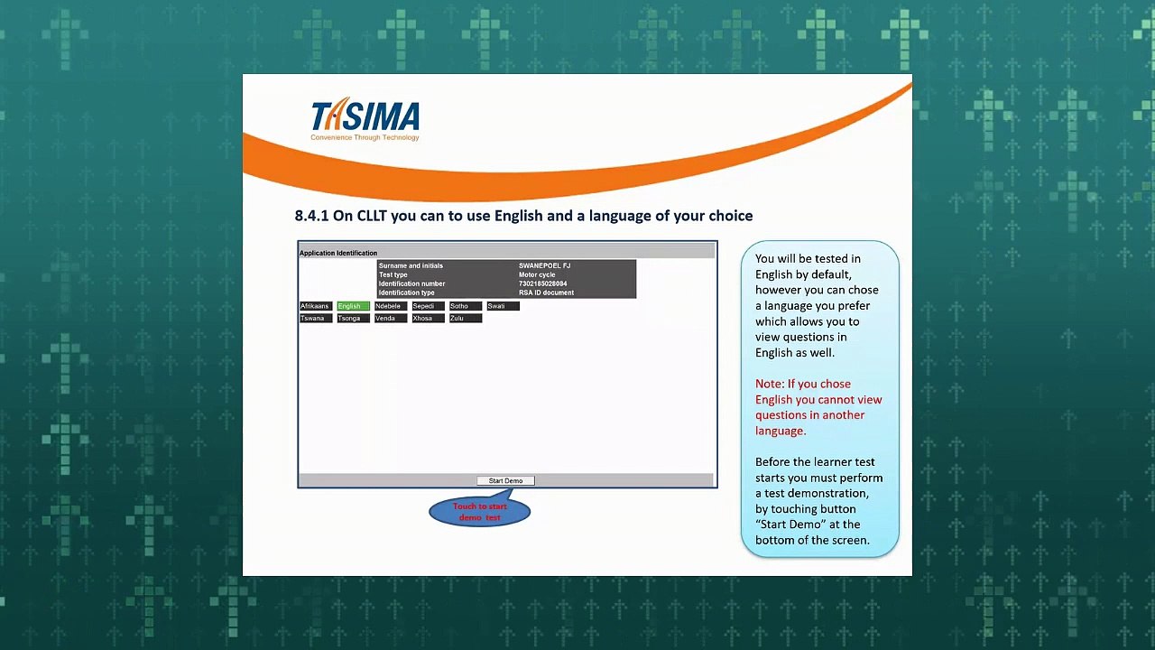 how does the computerized learners test works