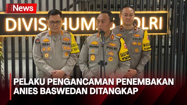 Tim Gabungan Polri Tangkap Pelaku Pengancaman Penembakan Anies Baswedan