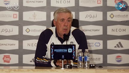 Ancelotti: “¿La portería No puedo elegir a un titular y a un suplente en este momento”
