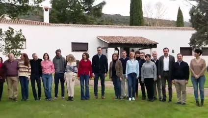 Sánchez y sus ministros, en Quintos de Mora