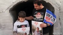 A Tel Aviv un finto tunnel per ricordare gli ostaggi israeliani