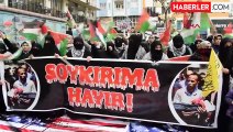Batman'da İsrail'in Gazze'ye yönelik saldırılarını protesto eden sivil toplum kuruluşları ateşkes çağrısı yaptı