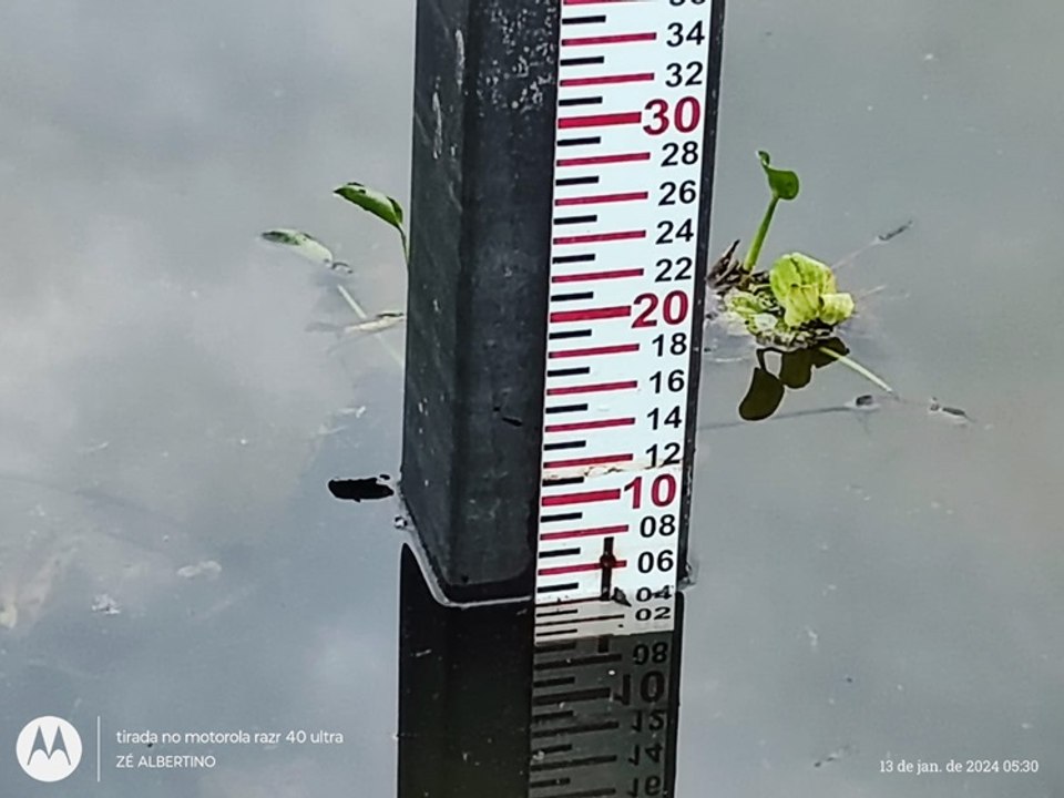 Em 24h, lâmina do Açude Estevam Marinho em Coremas aumenta 19 cm, quase 7 milhões de metros cúbicos