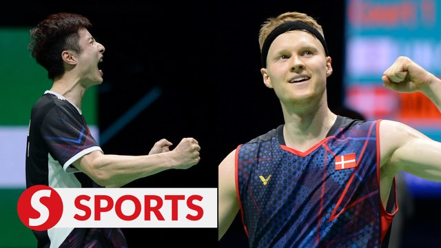 Malaysia Open: ‘Underdog’ Antonsen and rejuvenated Shi to contest men’s singles final