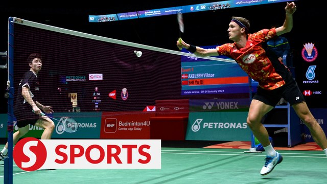 Malaysia Open: Axelsen loses epic semis battle, accepts Shi was the better player