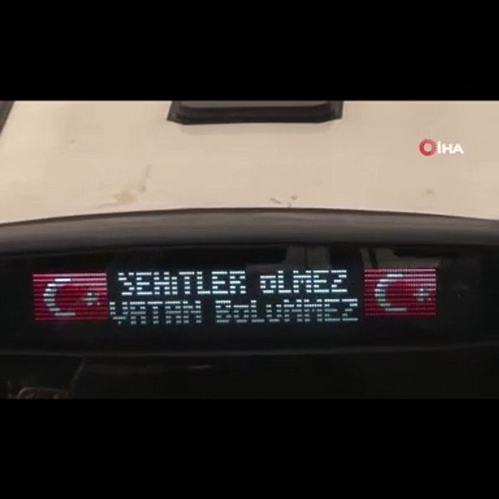 İBB’den şehitler için anlamlı hareket! “Şehitler Ölmez Vatan Bölünmez”