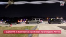 Touchdown in Tuscaloosa: New Crimson Tide Football Coach Kalen DeBoer Arrives
