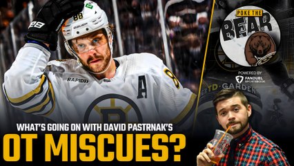 What’s going on with David Pastrnak’s overtime miscues? | Poke the Bear