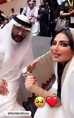 حليمة بولند برفقة أحد معجبيها في السعودية: "عروس البحر الأحمر"