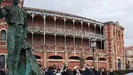 Acto en recuerdo del torero Julio Robles, este sábado en Salamanca.