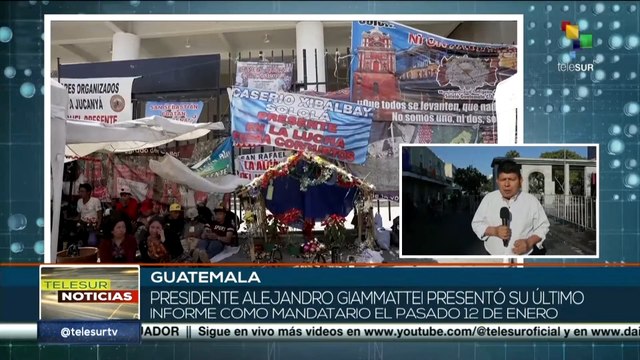 Avanzan en Guatemala preparativos para investidura del presidente electo Bernardo Arévalo