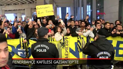 Fenerbahçe'ye Gaziantep'te sevgi seli