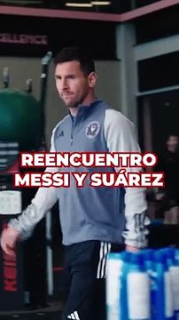 Reencuentro de Messi y Suárez en el Inter Miami