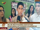 Niños y jóvenes reanudaron sus actividades académicas en el edo. Trujillo