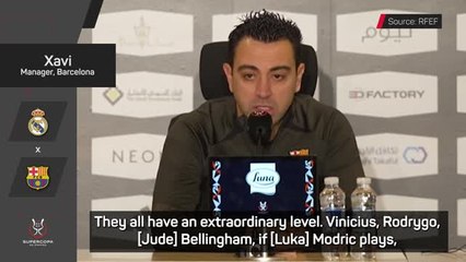 Bellingham is an extraordinary footballer - Xavi