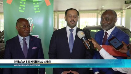 CAN 2023 : Le Qatar fait un don de 28 véhicules au Gouvernement ivoirien