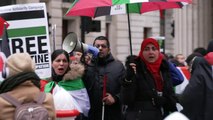 Thousands join pro-Palestine protest in Central London