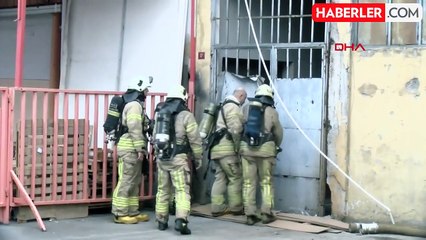 Bayrampaşa'da Sanayi Sitesinde Yangın Çıktı