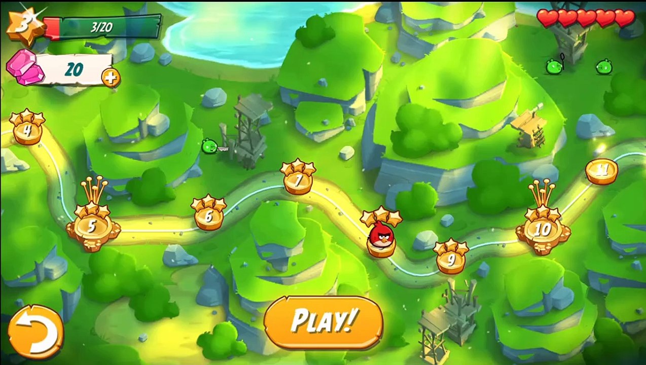 Angry Bird 2 (Level 6-10)