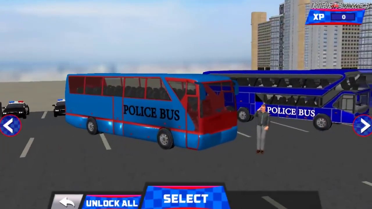 Police City Coach Bus Simulator 2019 - Android GamePlay