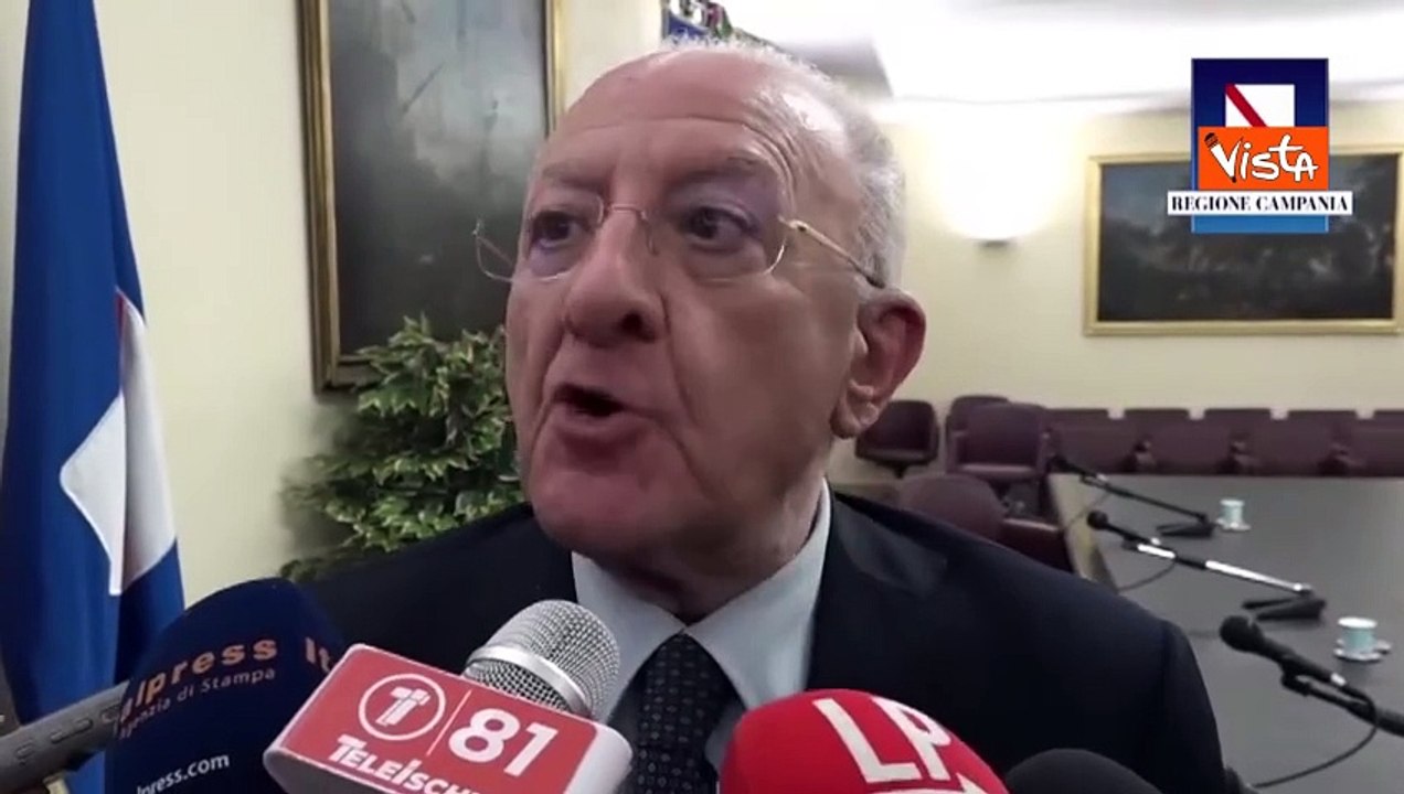 De Luca: "Denunceremo Fitto per omissione su fondi di coesione"