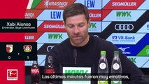 Xabi Alonso analiza la victoria del Leverkusen