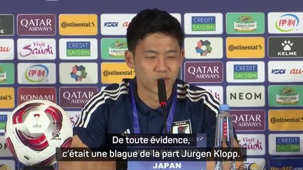 Japon - Endo répond au vœu de malchance de Klopp