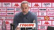 Hütter : « La pire performance de l'équipe depuis que je suis là » - Foot - L1 - Monaco
