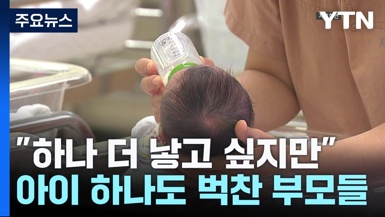 "하나 더 낳고 싶지만"...아이 하나도 벅찬 부모들 / YTN