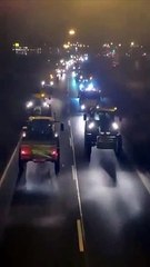 WATCH: The German Farmers don't sleep, they've continued to protest   for nearly a week