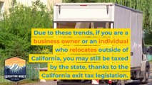 How Will California Tax The Wealthy That Leave The State?