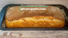 Easy Bread Recipe In A Loaf Pan / Εύκολο Ψωμί Στη Φόρμα Του Κέικ