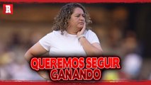 Milagros MARTÍNEZ asegura que Tigres quiere seguir ganando