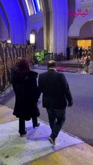 أنغام وهند صبري وكندة علوش  ونبيلة عبيد في عزاء والدة لطيفة ، وصابرين تظهر كفتاة عشرينية في زي رياضي !