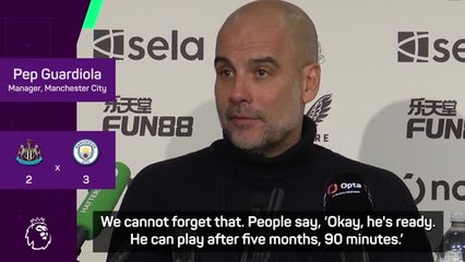 Guardiola hails ‘legend’ De Bruyne after stunning Premier League return