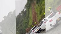 Derrumbe en el Chocó: El momento exacto de la tragedia