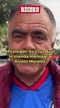 Aficionado de Cruz Azul le manda un contundente mensaje a Alvaro Morales