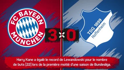 17e j. - Le Bayern Munich écrase Hoffenheim avec un Kane record